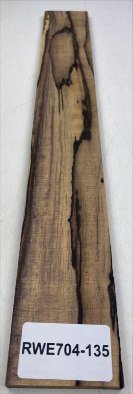 Fretboard Royal White Ebony, 530x75x9mm Unique Piece #135